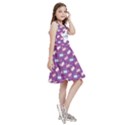Personalized Name Macarons Pattern Kids  Skater Dress Kids  Skater Dress View3