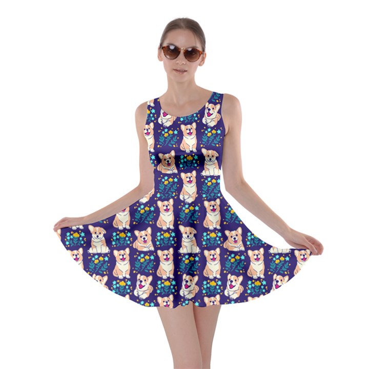 Personalized Animals Pattern Skater Dress Skater Dress