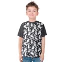 Personalized Name Any Text Rabbit Pattern Easter Kids  Cotton T-Shirt Kids  Cotton T-Shirt View1
