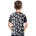 Personalized Name Any Text Rabbit Pattern Easter Kids  Cotton T-Shirt Kids  Cotton T-Shirt View2