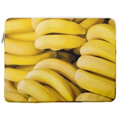 Bananas, Macro, Fruits, Ripe Bananas 17  Vertical Laptop Sleeve Case With Pocket