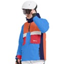 Personalized Mix Color Any Text Name Men s Pullover Zip Ski and Snowboard Waterproof Breathable Jacket View2