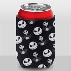 Jack Print, White, Before, Plain, Black, Simple, Christmas Can Holder