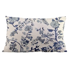 Blue Vintage Background 16 x24  Lumbar Throw Cushion Case (two Sides)