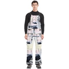 Fisherman?¯s Ward, San Francisco, Ca Men s Side Zip Front Pouch Ski And Snowboard Bib Pants	