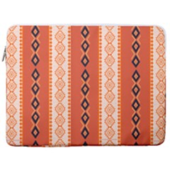 Geometrical Geometric Pattern 17  Vertical Laptop Sleeve Case With Pocket