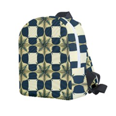 Royal Fractal Pattern Kids  Age 2-4 Lightweight Preschool Backpack