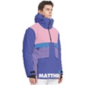 Personalized Mix Color Any Text Name Men s Pullover Zip Ski and Snowboard Waterproof Breathable Jacket View3
