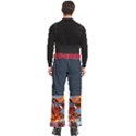 Custom Mix Color Any Text Name Men s Side Zip Front Pouch Ski And Snowboard Bib Pants	 View4