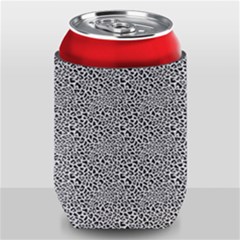 Black White Leopard Can Holder