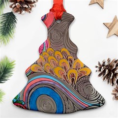 Rainbow Passion Christmas Tree Ornament (2 Sides)