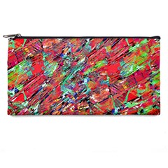 Expressive Abstract Grunge Pencil Cases
