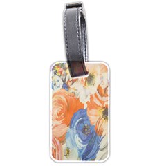 Texture Fabric Textile Detail Luggage Tags (two Sides)