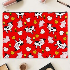 The Farm Pattern Cosmetic Bag (xxxl) 
