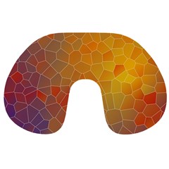 Colors Modern Contemporary Graphic Travel Neck Pillows