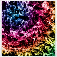 Smoke Colors Soul Black Blue Canvas 20  X 20  