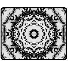 Abstract Pattern Fractal Fleece Blanket (medium) 