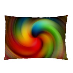Abstract Spiral Art Creativity Pillow Case (two Sides)