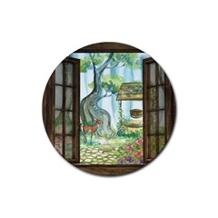 Town 1660349 1280 Rubber Coaster (round) 