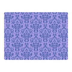 Victorian Blue Ornamental Double Sided Flano Blanket (mini) 