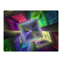 Perspective Technology Fractal Double Sided Flano Blanket (mini) 