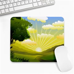 Wallpaper Background Landscape Large Mousepads