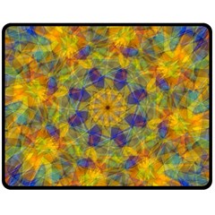 Farbenpracht Kaleidoscope Fleece Blanket (medium) 