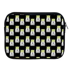 Ghost Pet Black Apple Ipad 2/3/4 Zipper Cases