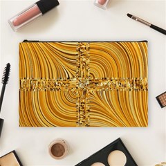 Electric Field Art Viii Cosmetic Bag (large)