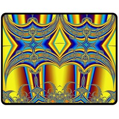 Abstract Art Design Digital Art Fleece Blanket (medium) 