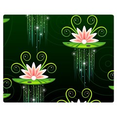 Background Non Seamless Pattern Double Sided Flano Blanket (medium) 