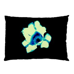 Blue And Yellow Tulip Pillow Case