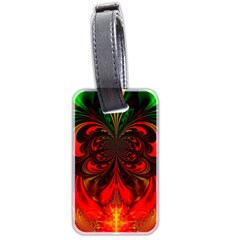 Digital Arts Fractals Futuristic Luggage Tag (two Sides)
