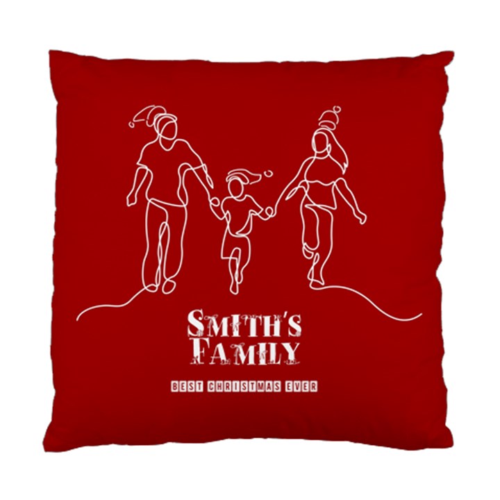 family xmas Cushion Case (Two Sided) 