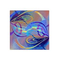Infinity Painting Blue Satin Bandana Scarf