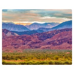 Arid Andean Landscape, La Rioja, Argentina010 Double Sided Flano Blanket (medium) 