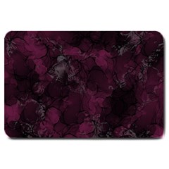 Purple Alcohol Ink Large Doormat 