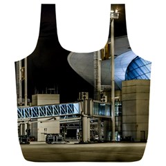 Montevideo Airport Night Scene, Uruguay Full Print Recycle Bag (xxxl)