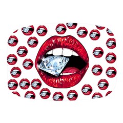Lips Diamonds Cbdoilprincess  Df7357df-b45a-476d-b5b0-d19665f6de3f Mini Square Pill Box
