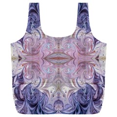 Amethyst Swirls Repeats Full Print Recycle Bag (xxxl)