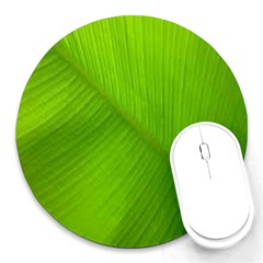 Banana Leaf Round Mousepads
