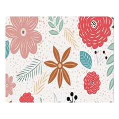 Nature Flora Double Sided Flano Blanket (large) 