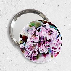Watercolour-cherry-blossoms 2 25  Handbag Mirrors