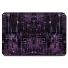 Geometric Art Digital Arts Background Large Doormat