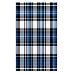 Blue Black Plaid Window Curtain (large 96 )