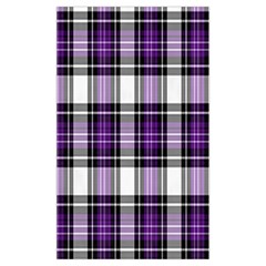 Purple Black Plaid Window Curtain (large 96 )