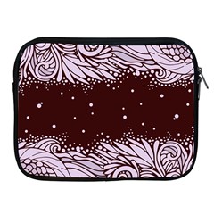 Ornamental Leaves Wallpaper Plants Apple Ipad 2/3/4 Zipper Cases