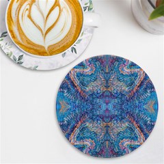 Marbling Blend Repeats Uv Print Round Tile Coaster