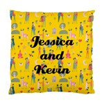 Personalized Couple Lover Name Standard Cushion Case (Two Sides) Front
