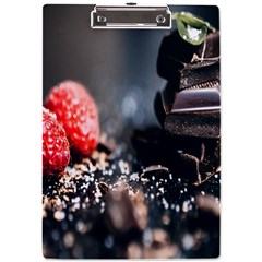 Chocolate Dark A4 Acrylic Clipboard
